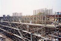 躯体柱(2)部鉄筋組立検査の写真